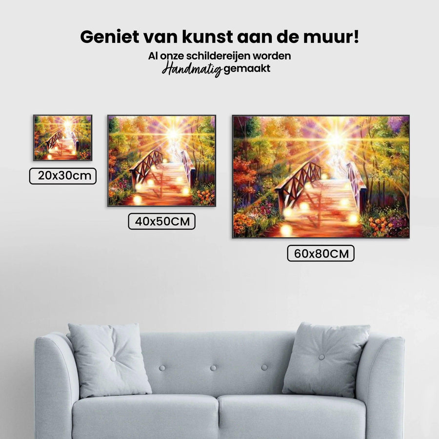 Diamond Painting Engel auf Brücke - SEOS Shop ®