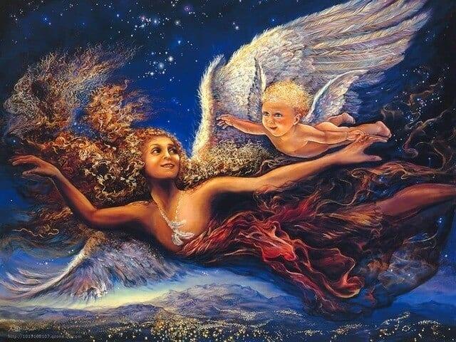Diamond Painting Fee mit dem Baby - SEOS Shop ®
