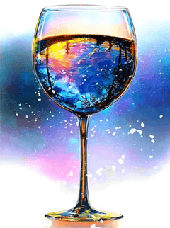 Diamond Painting Fantasy Weinglas - SEOS Shop ®