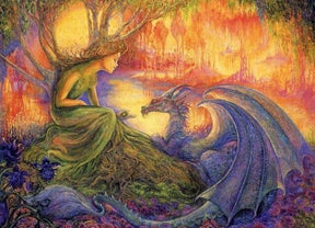 Diamantmalerei Fee trifft Drache - SEOS Shop ®