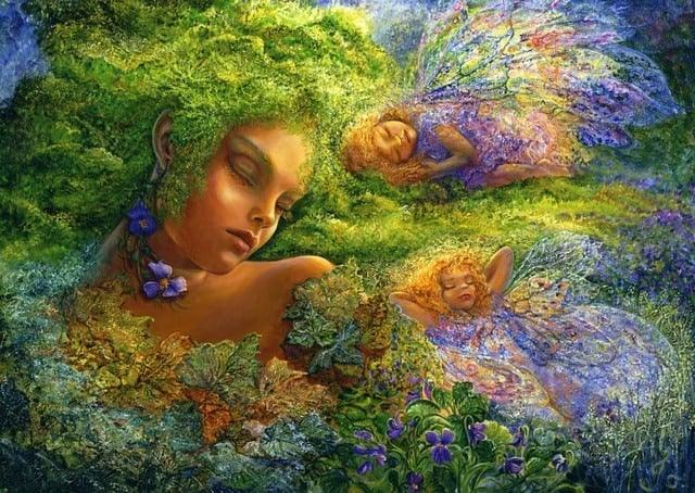 Diamond Painting Feen Mädchen schlafen - SEOS Shop ®