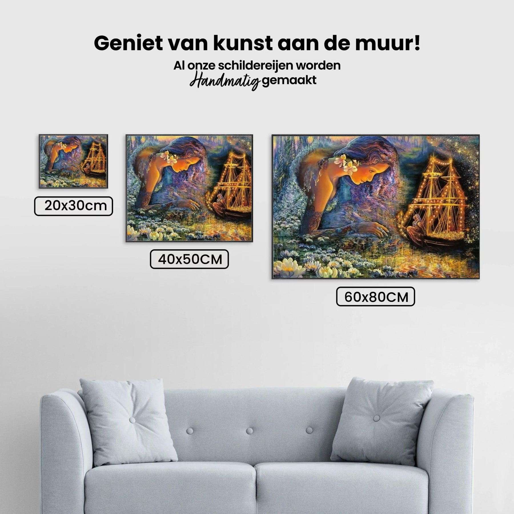 Diamond Painting Feen im Zauberboot - SEOS Shop ®