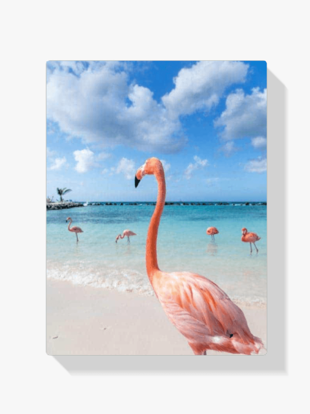 Diamantmalerei Flamingos am Strand - SEOS Shop ®