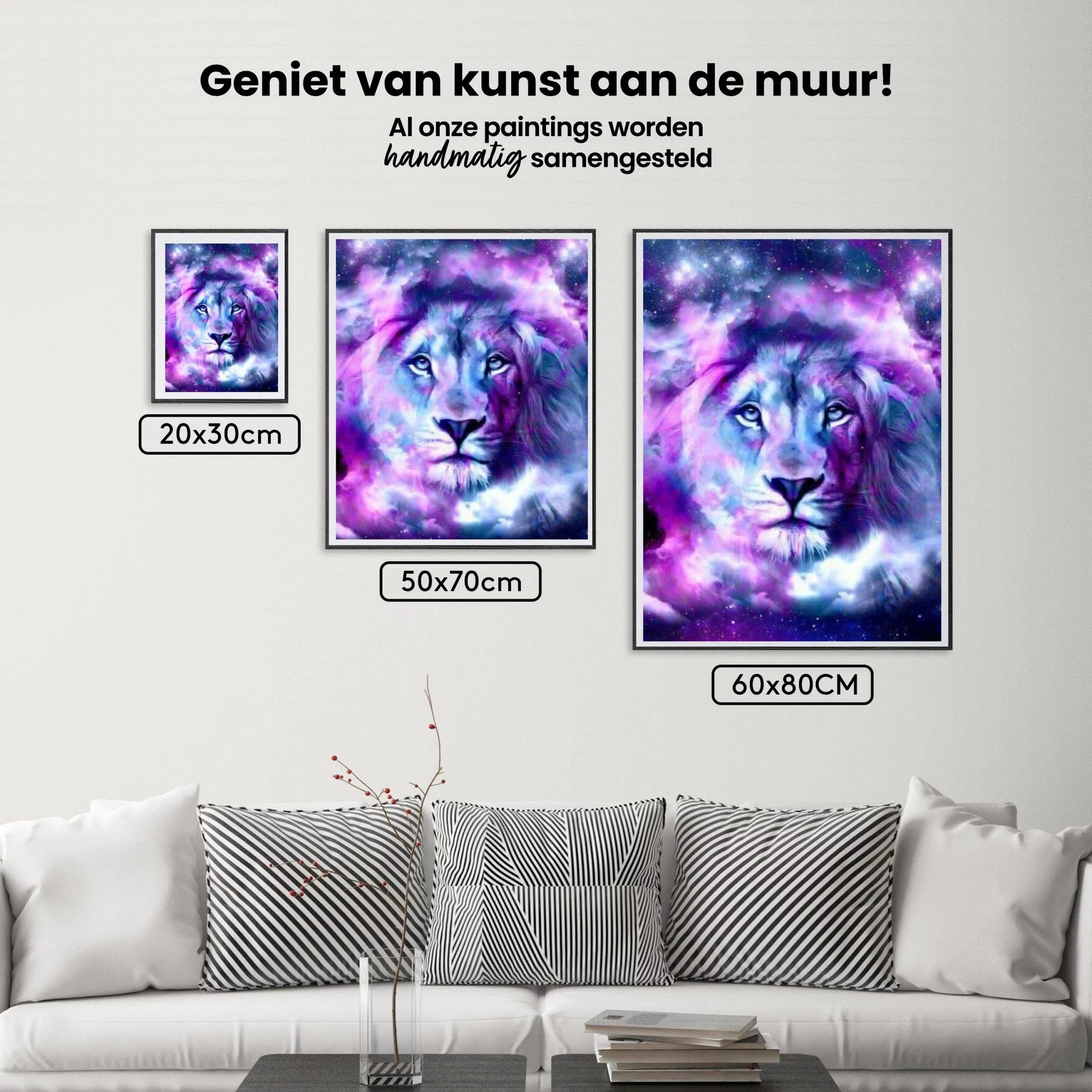 Diamantmalerei Galaxie Löwe - SEOS Shop ®