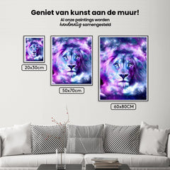 Diamantmalerei Galaxie Löwe - SEOS Shop ®