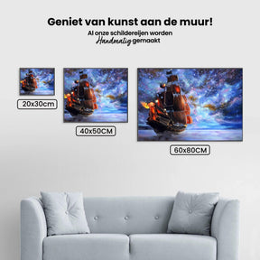 Diamond Painting Galaxie Segelboot - SEOS Shop ®