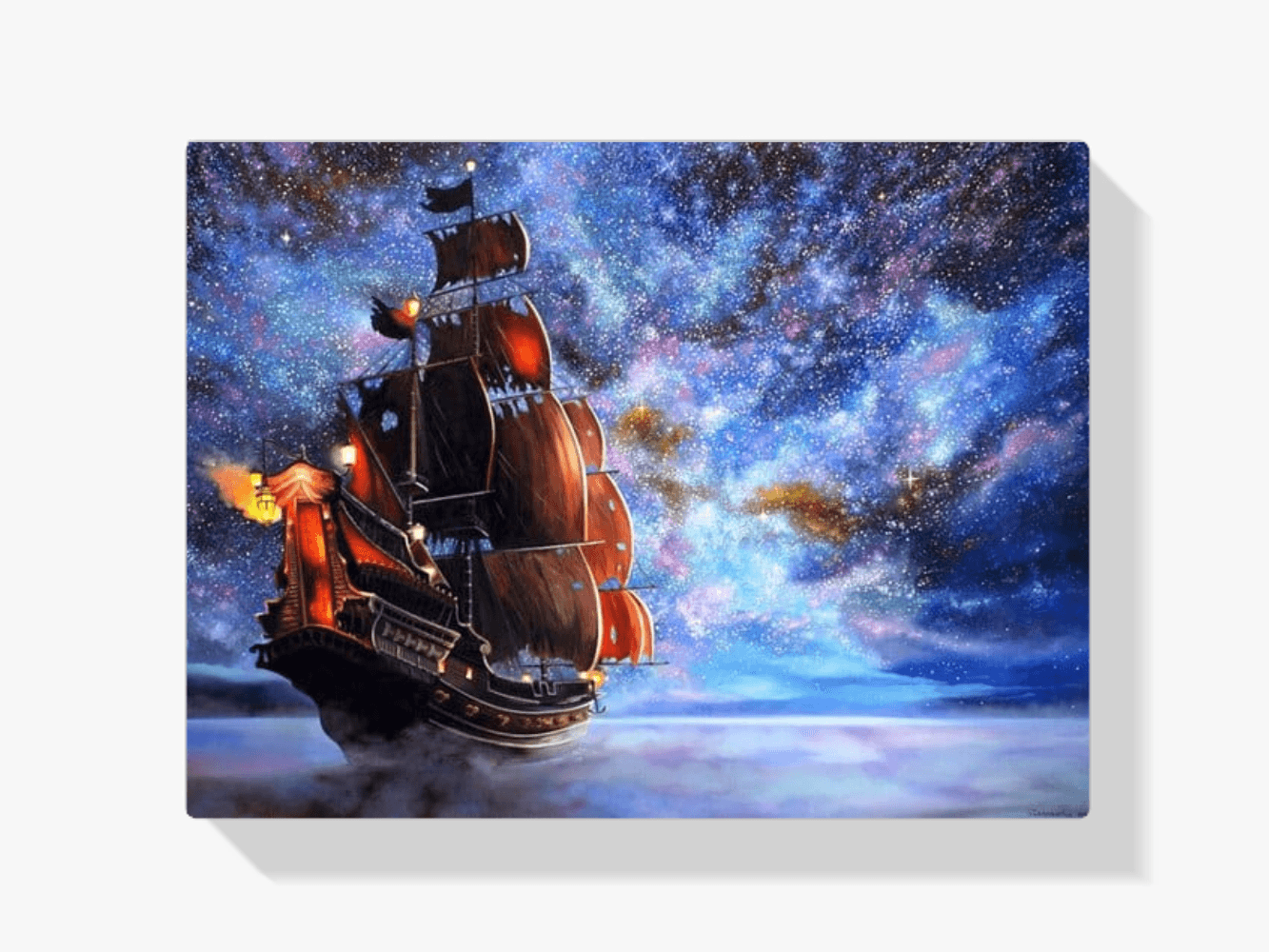Diamond Painting Galaxie Segelboot - SEOS Shop ®