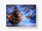 Diamond Painting Galaxie Segelboot - SEOS Shop ®