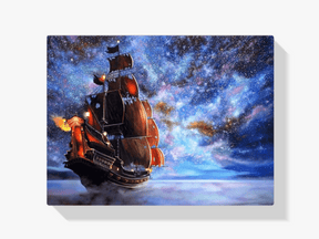 Diamond Painting Galaxie Segelboot - SEOS Shop ®