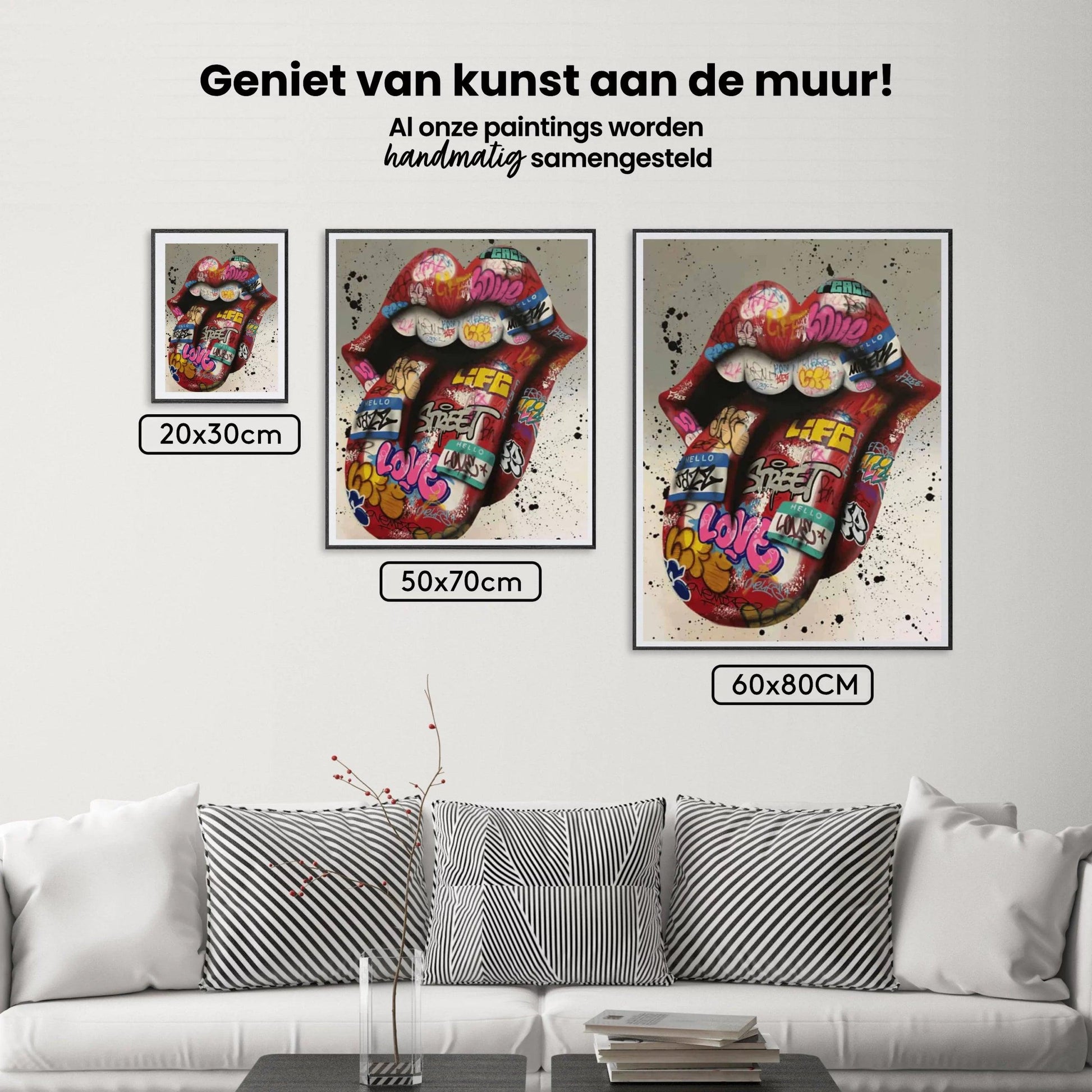 Diamond Painting Farbige Zunge - SEOS Shop ®
