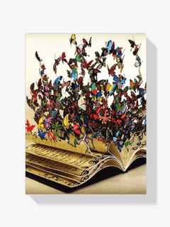 Diamond Painting Farbige Schmetterlinge in einem Buch – SEOS Shop ®