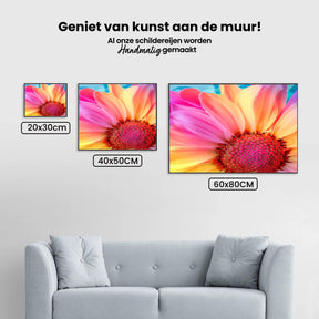 Diamond Painting Farbige Sonnenblume - SEOS Shop ®