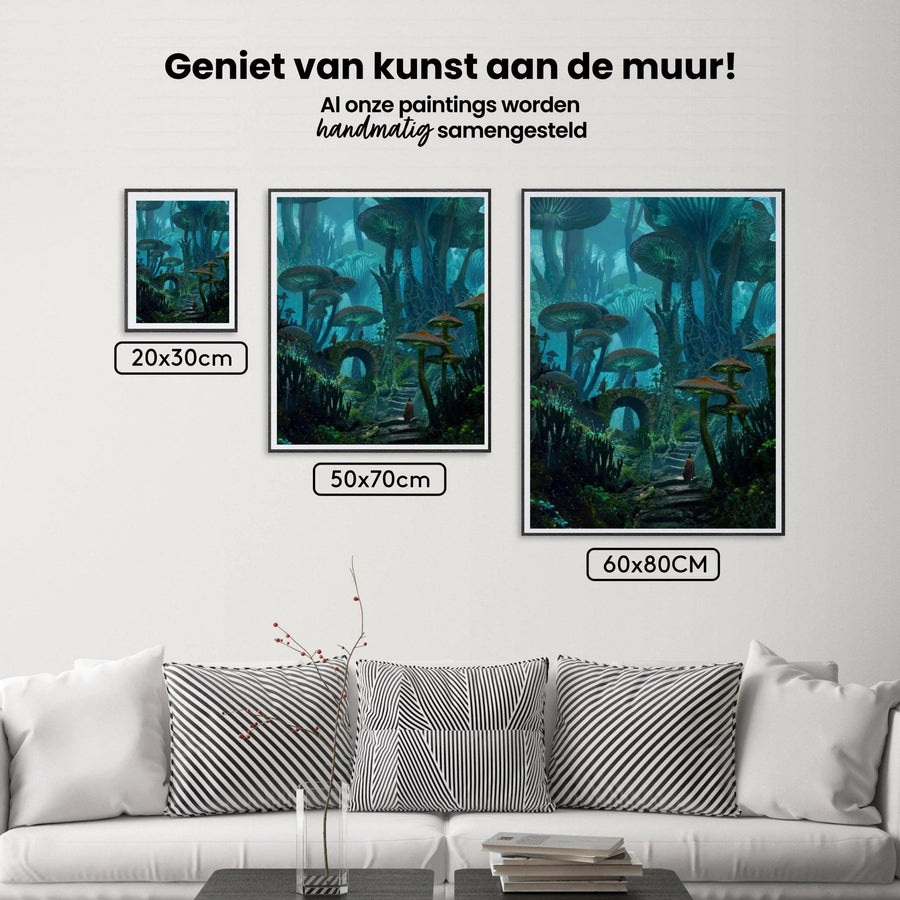 Diamond Painting Große Pilzwelt - SEOS Shop ®