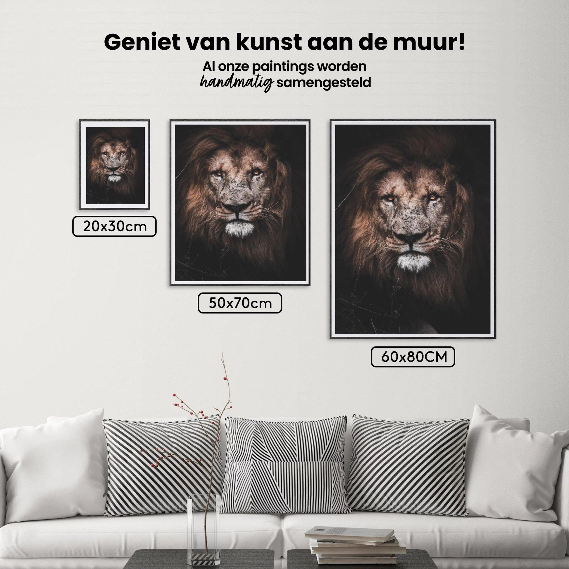 Diamantmalerei Großer Löwe - SEOS Shop ®
