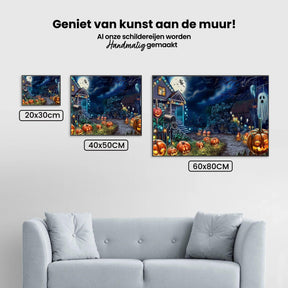 Diamantmalerei Halloween-Haus - SEOS Shop ®