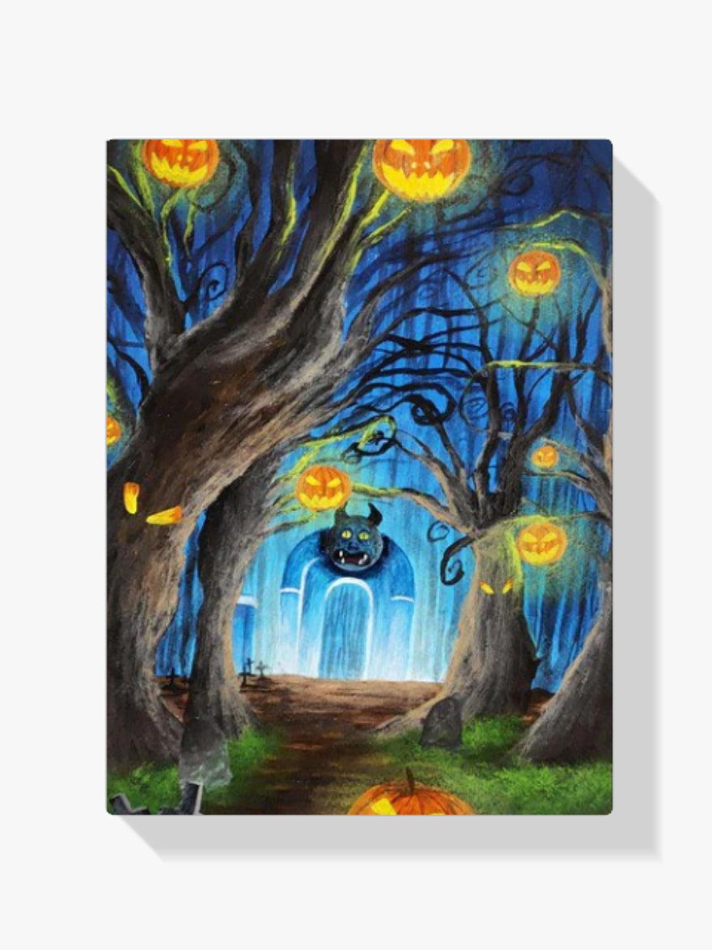 Diamantmalerei Halloween im Dschungel - SEOS Shop ®