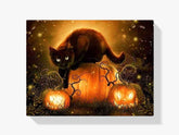 Diamantmalerei Halloween Katze - SEOS Shop ®