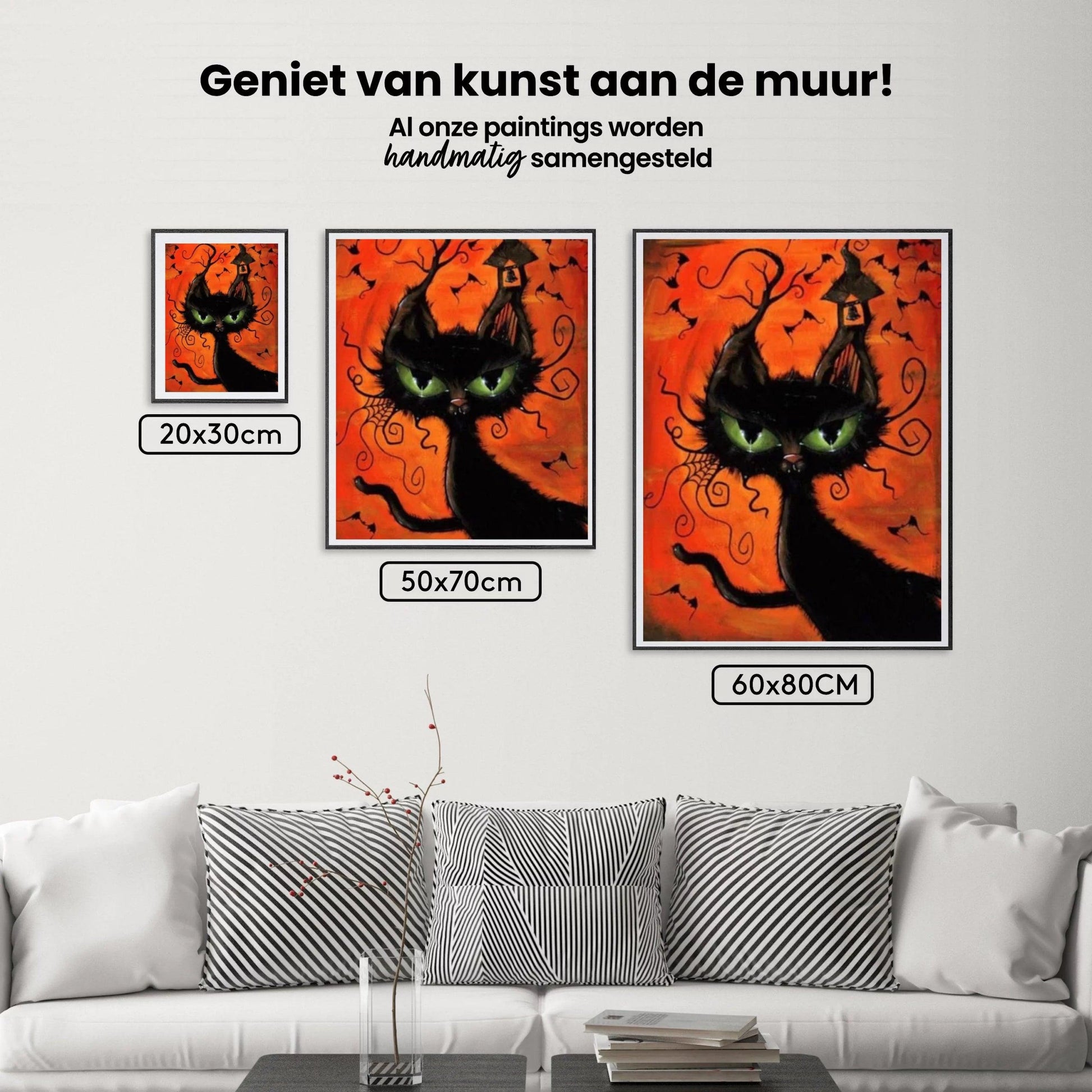 Diamantmalerei Halloween Katze - SEOS Shop ®