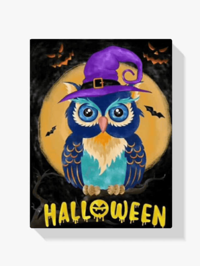 Diamantmalerei Halloween Eule - SEOS Shop ®