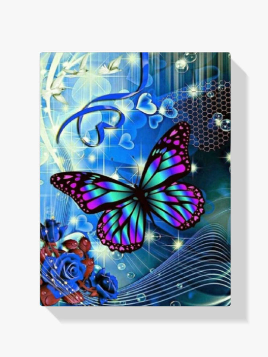 Diamantmalerei Herz und Schmetterling - SEOS Shop ®