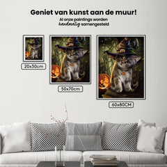 Diamantmalerei Das Halloween-Kätzchen - SEOS Shop ®