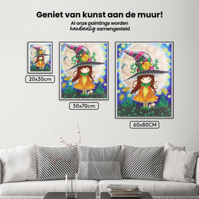 Diamantmalerei Das Hexenmädchen - SEOS Shop ®