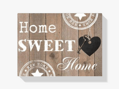 Diamond Painting Home Sweet Home Blank Holz 40x30cm – SEOS Shop