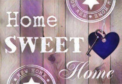 Diamond Painting Home Sweet Home Hellrosa – SEOS Shop ®