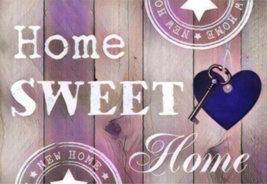 Diamond Painting Home Sweet Home Hellrosa – SEOS Shop ®