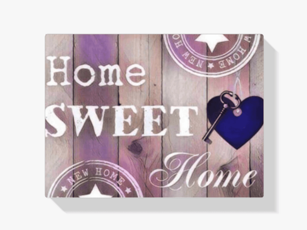Diamantmalerei Home Sweet Home Hellrosa – SEOS Shop ®