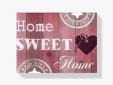 Diamantmalerei Home Sweet Home Pink 30x20cm – SEOS Shop ®