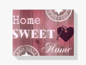 Diamantmalerei Home Sweet Home Pink 30x20cm – SEOS Shop ®