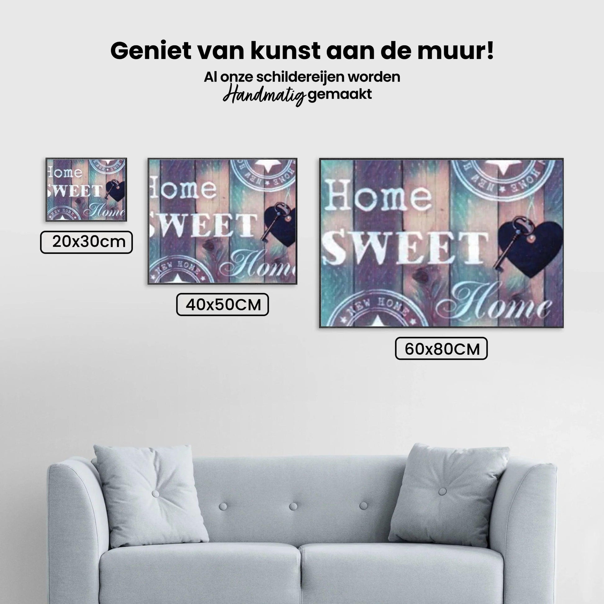 Diamond Painting Home Sweet Home blau lila – SEOS Shop ® 