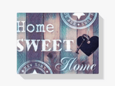 Diamond Painting Home Sweet Home blau lila – SEOS Shop ® 