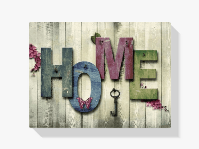 Diamond Painting Home mit Schmetterling und Schlüssel – SEOS Shop ®