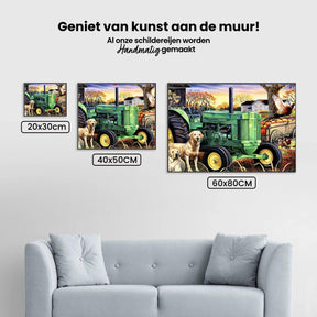 Diamantmalerei „Hunde auf dem Bauernhof“ - SEOS Shop ®