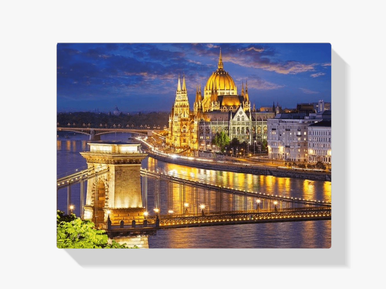 Diamond Painting Ungarische Stadt bei Nacht - SEOS Shop ®