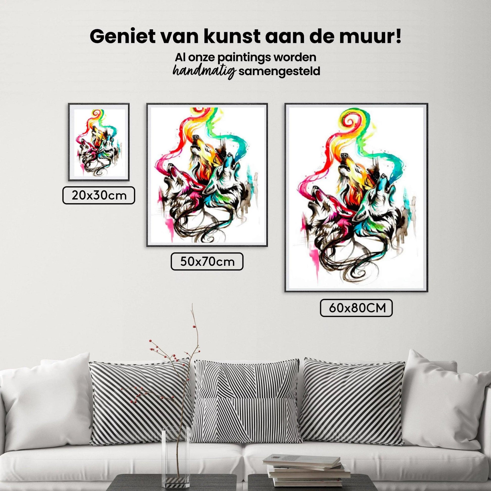 Diamond Painting Heulende Wölfe – SEOS Shop ®