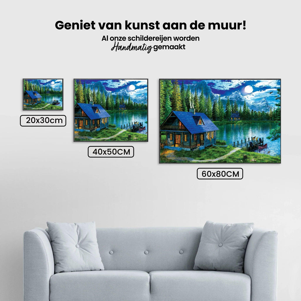 Diamond Painting Haus am See - SEOS Shop ®