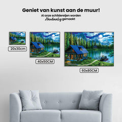 Diamond Painting Haus am See - SEOS Shop ®