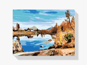 Diamantmalerei - Haus am See - SEOS Shop ®