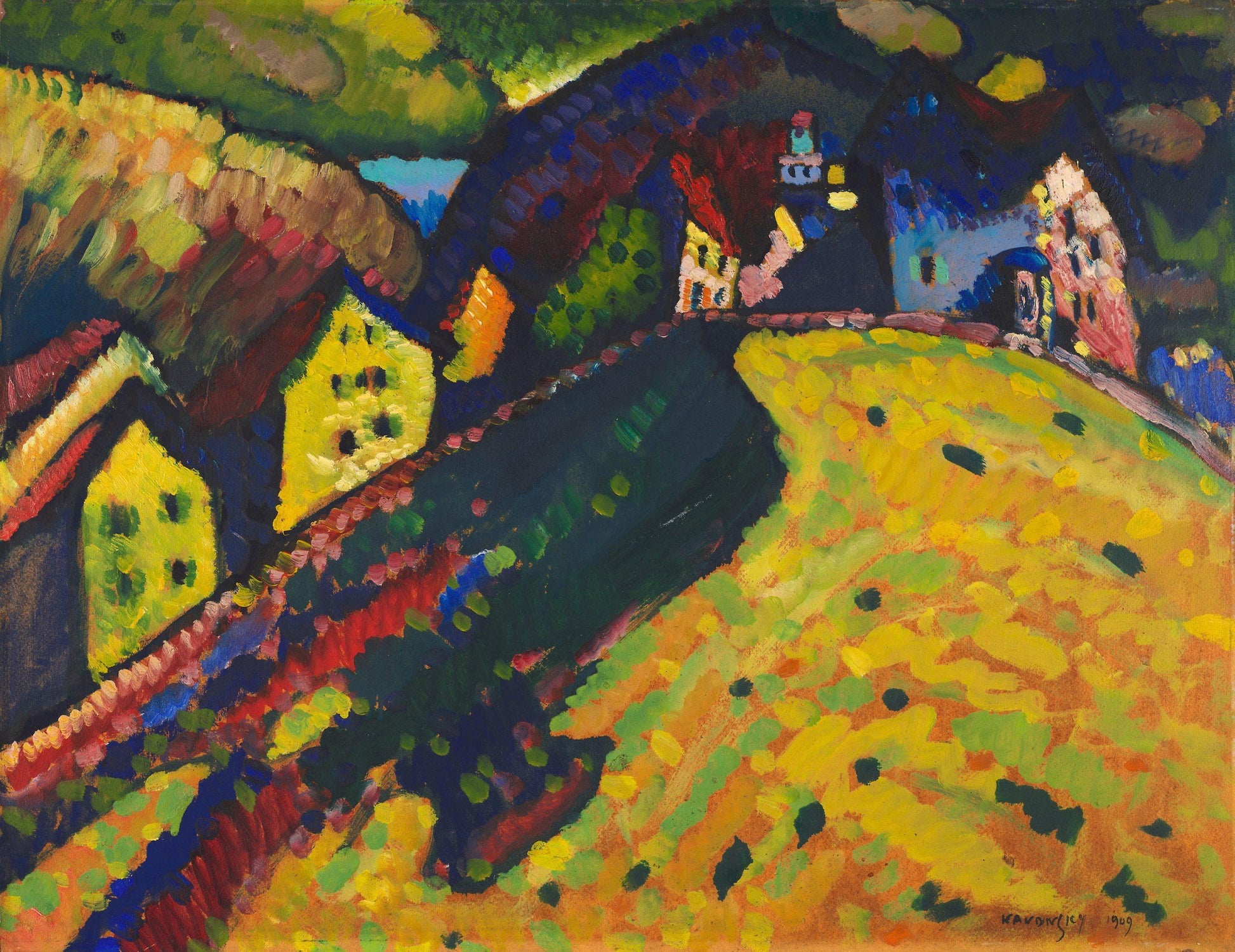 Diamond Painting - Häuser in Murnau - SEOS Shop ®