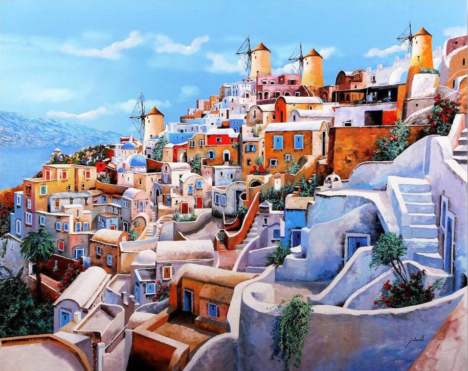 Diamantmalerei - I Colori di Santorini - SEOS Shop ®