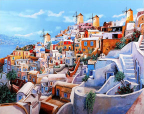 Diamantmalerei - I Colori di Santorini - SEOS Shop ®