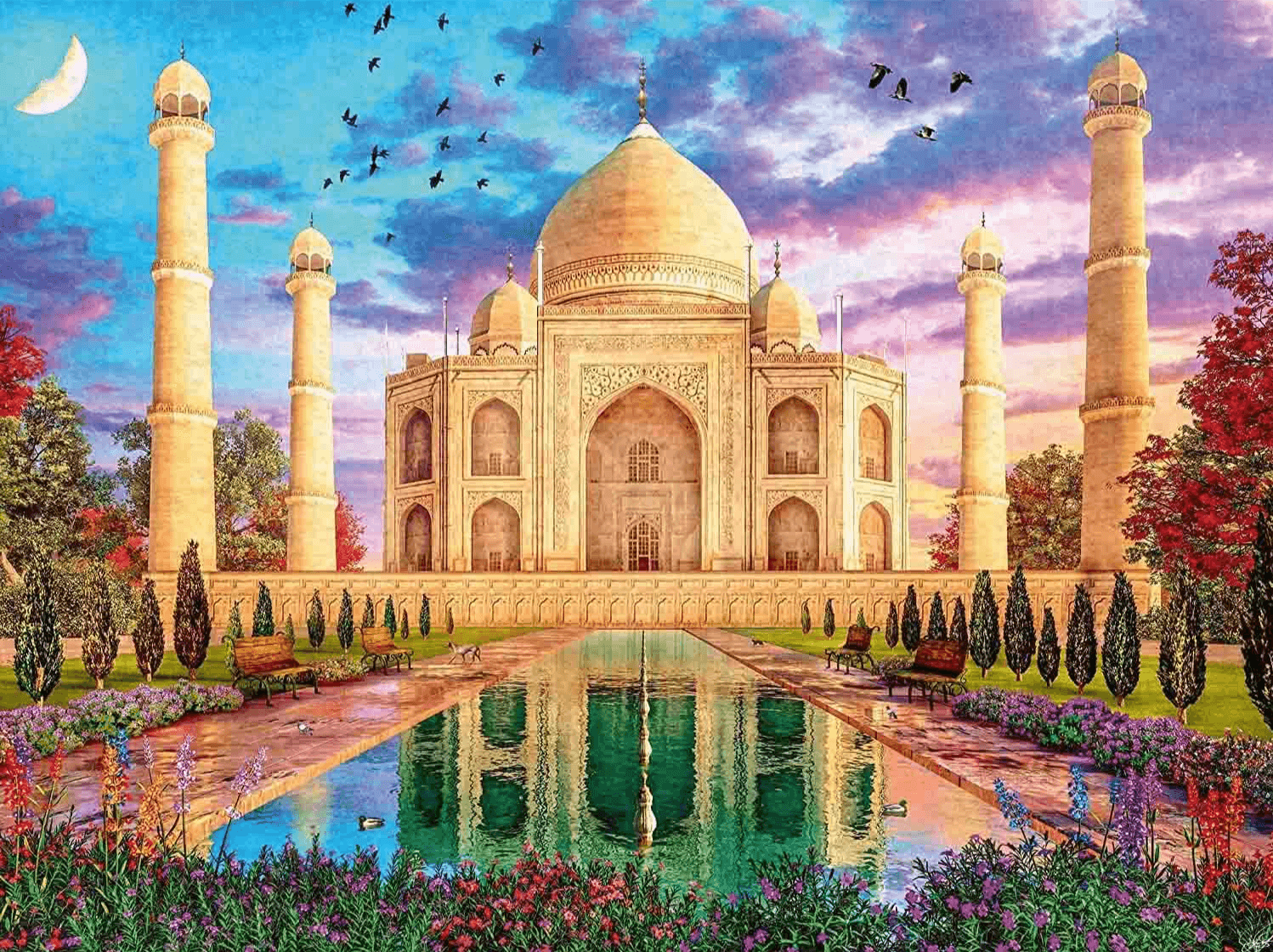 Diamantmalerei Indisches Taj Mahal - SEOS Shop ®