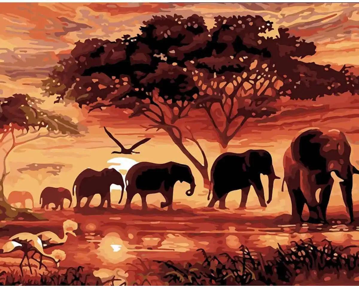Diamantmalerei – Ja, das ist Afrika! – SEOS®