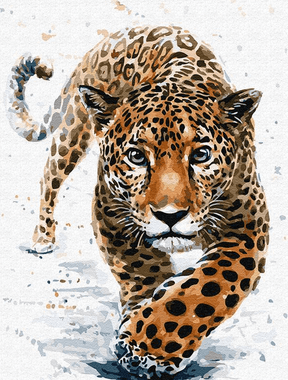 Diamantmalerei - Leopardenjagd - SEOS®
