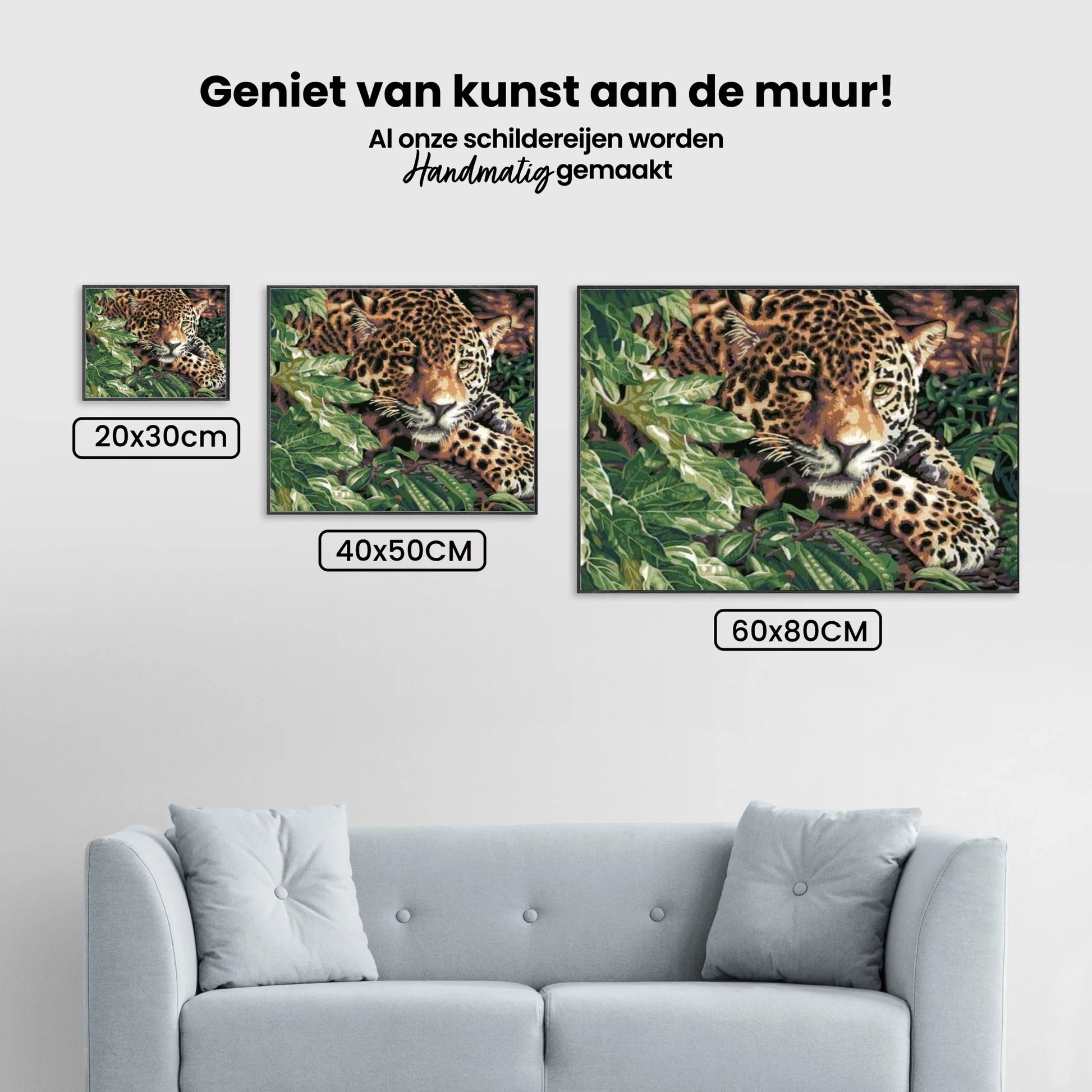 Diamond Painting Gepard Dschungel 40x50 cm – SEOS Shop ®