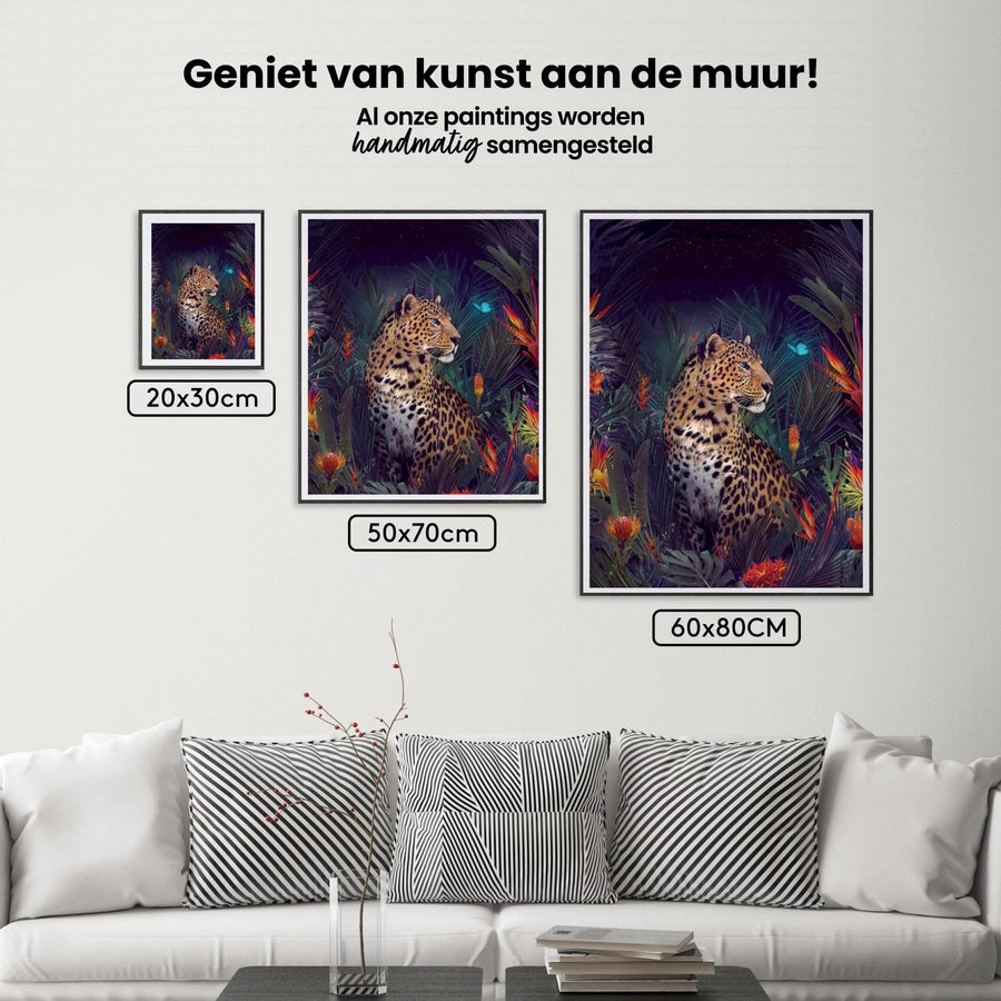 Diamond Painting Gepard mit Schmetterling - SEOS Shop ®