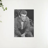 Diamantmalerei James Dean Schwarz und Weiß - SEOS Shop ®